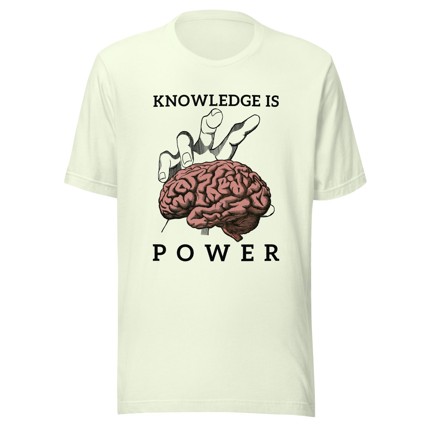 Knowledge is POWER Unisex t-shirt