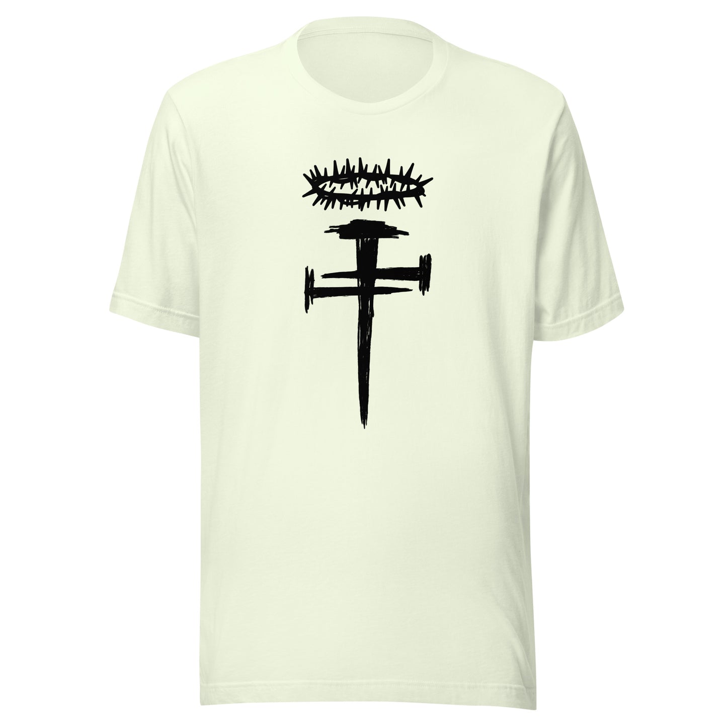Nail Cross Crown of Thorns Unisex t-shirt
