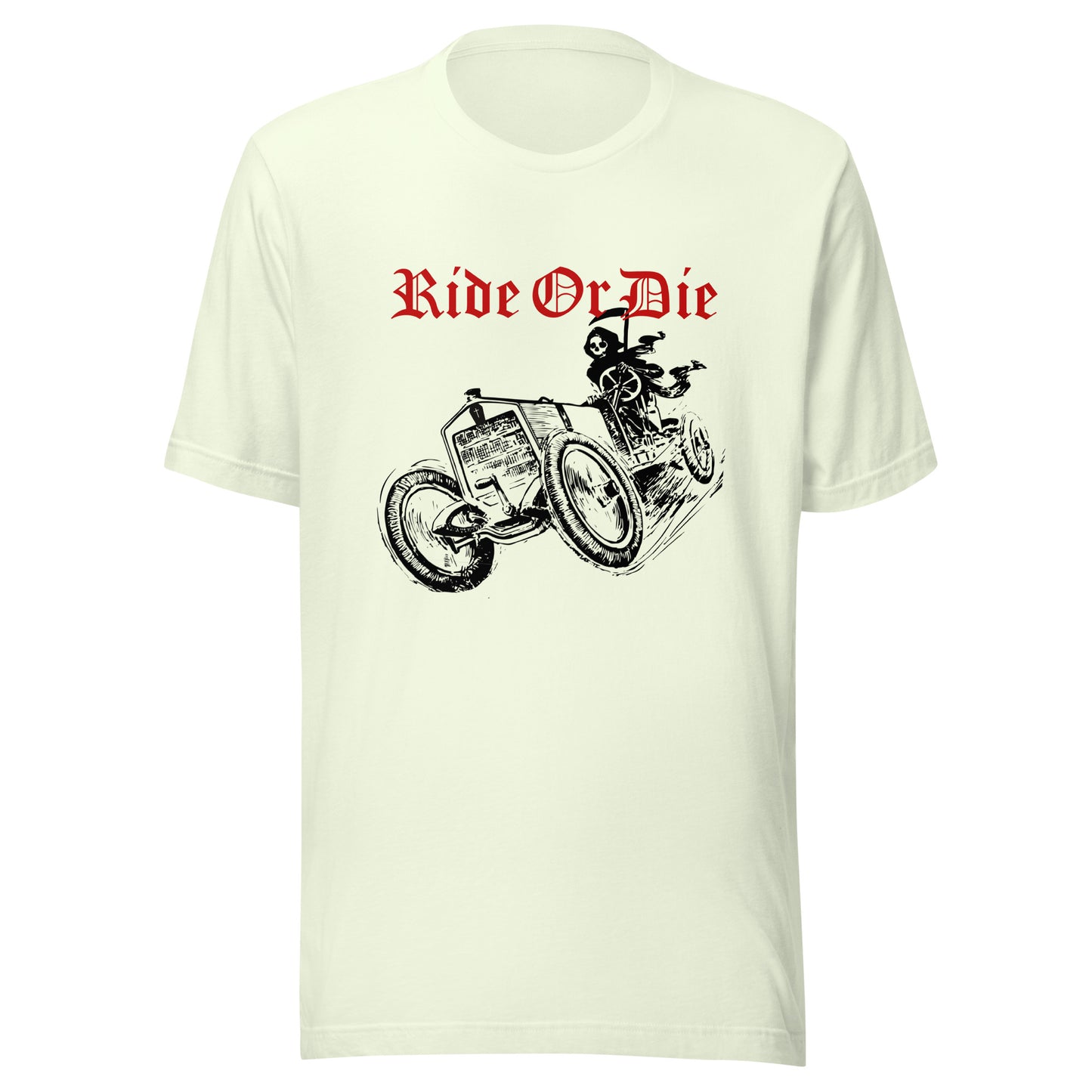 Ride or Die reaper Unisex t-shirt