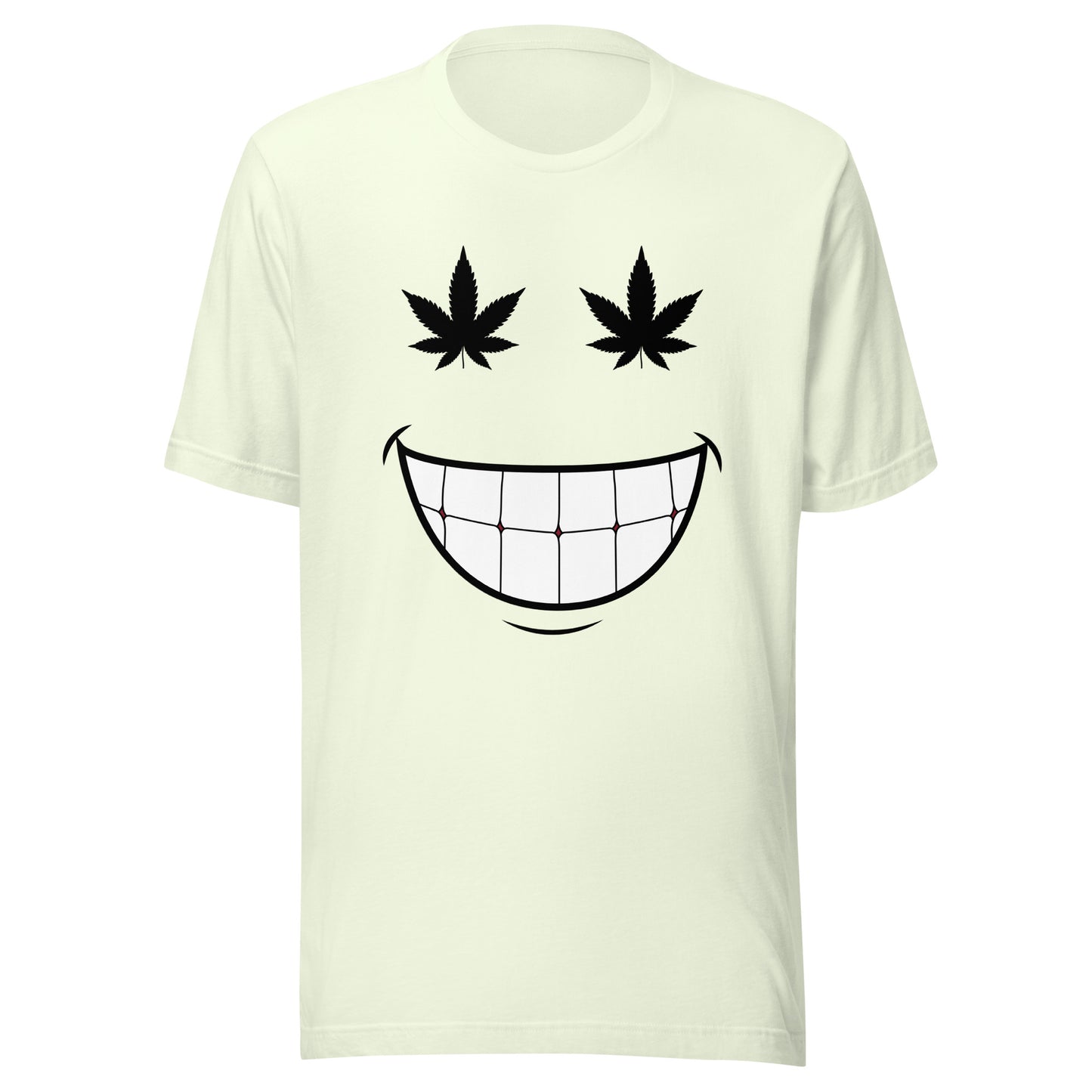 Cannabis Weed Smiley Face Unisex t-shirt