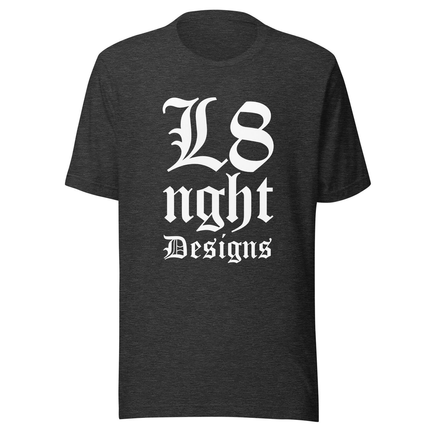 L8NGHT Designs gangster logo Unisex t-shirt