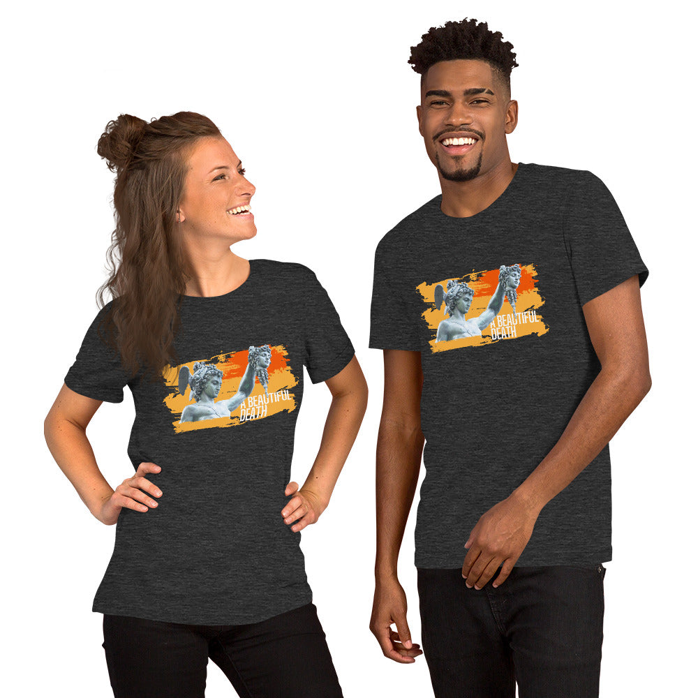 Artwork Painting Beautiful Death Statue Unisex t-shirt