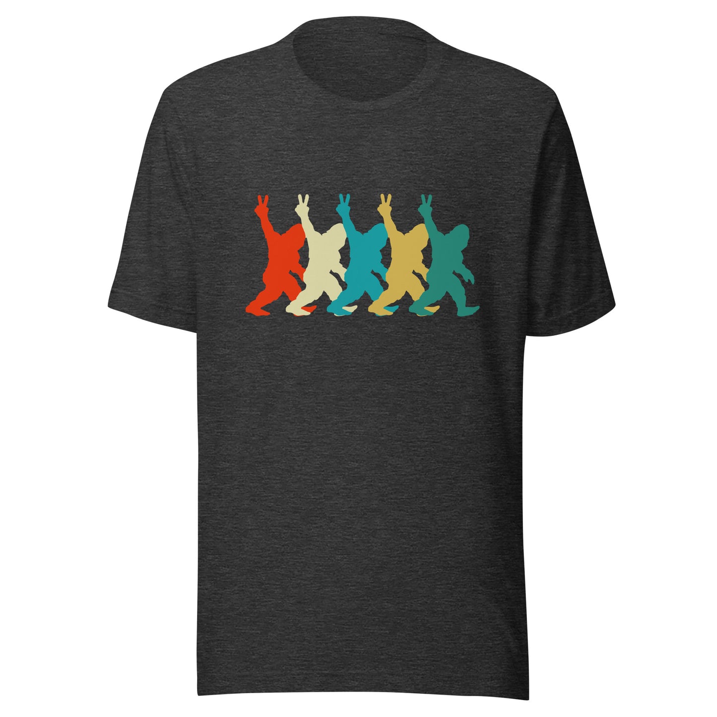 Retro Bigfoot DEUCES Unisex t-shirt