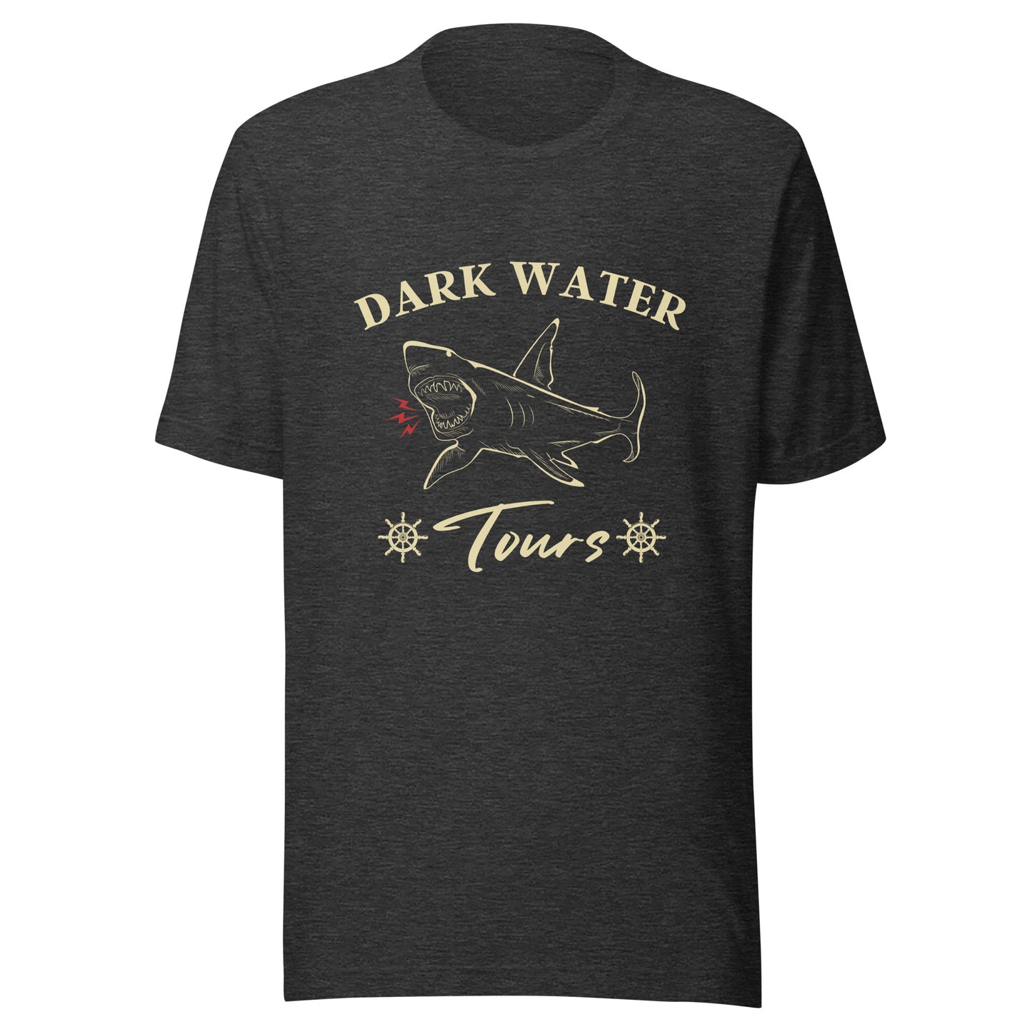 Dark Water Shark Tours Unisex t-shirt