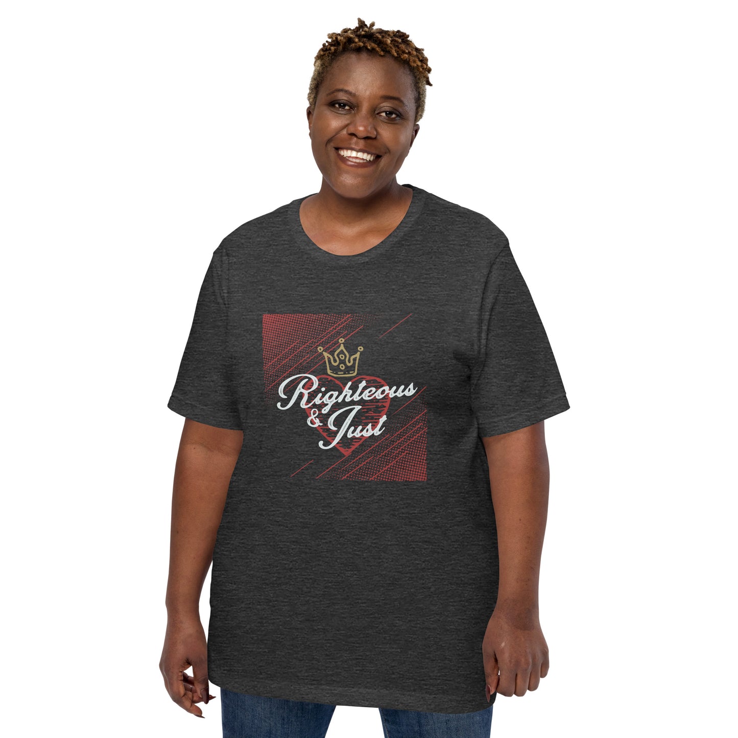 Righteous & Just Unisex t-shirt