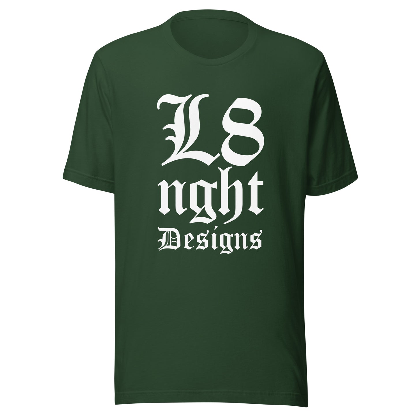 L8NGHT Designs gangster logo Unisex t-shirt