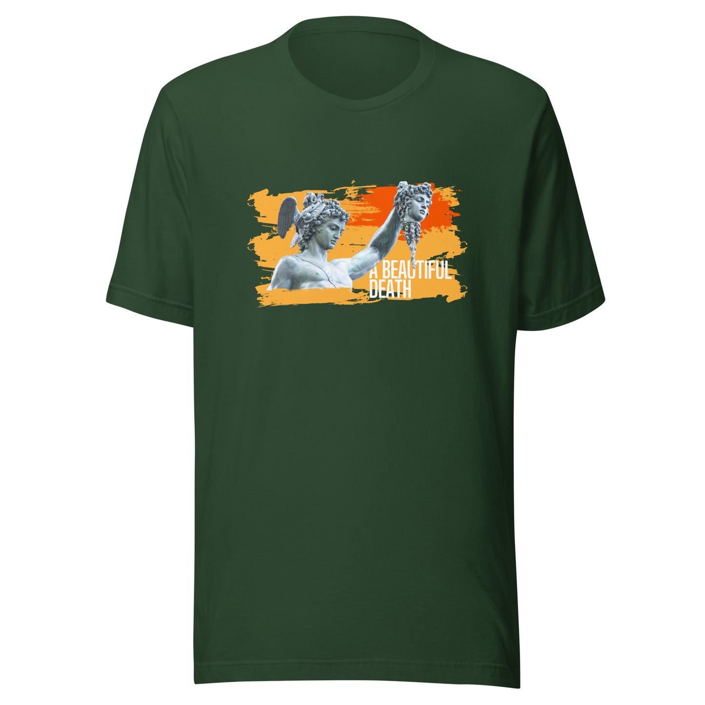 Artwork Painting Beautiful Death Statue Unisex t-shirt