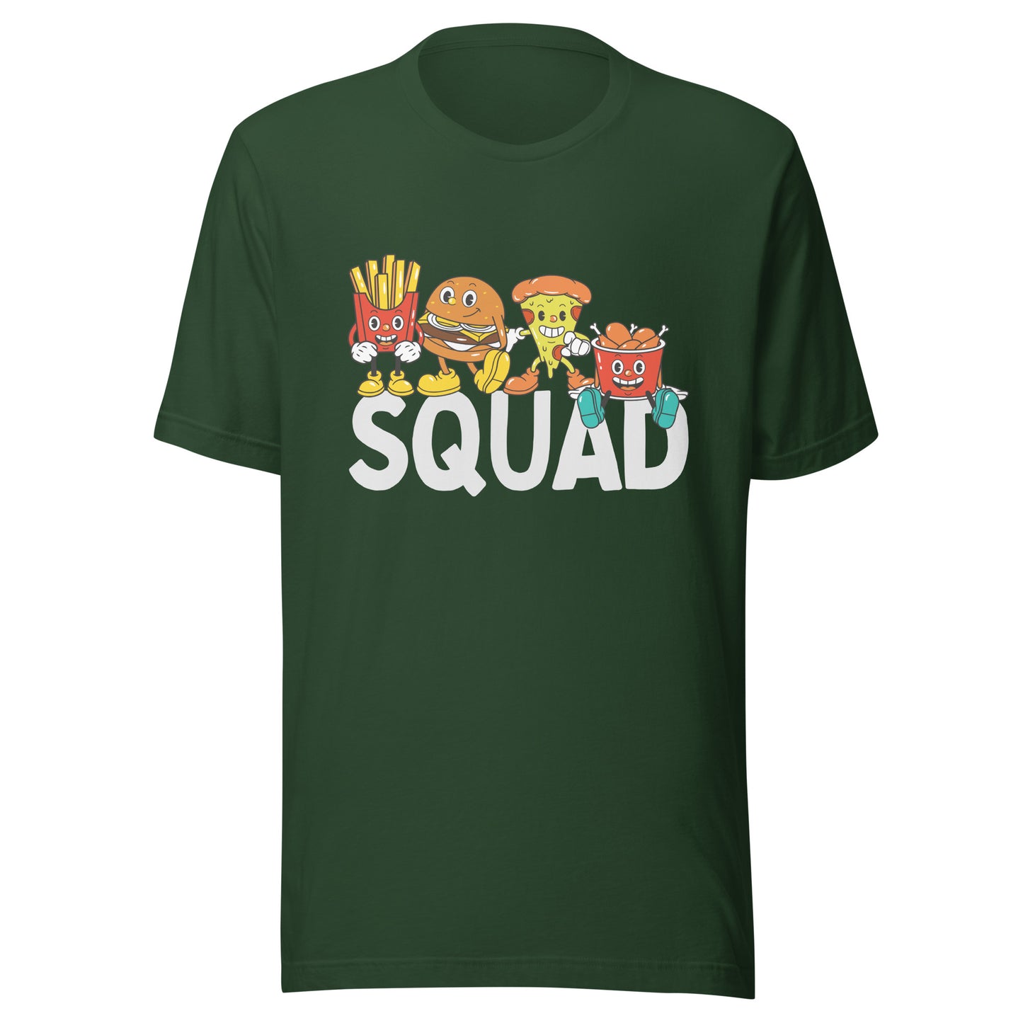 Fast Food Squad - Let's eat! Unisex t-shirt