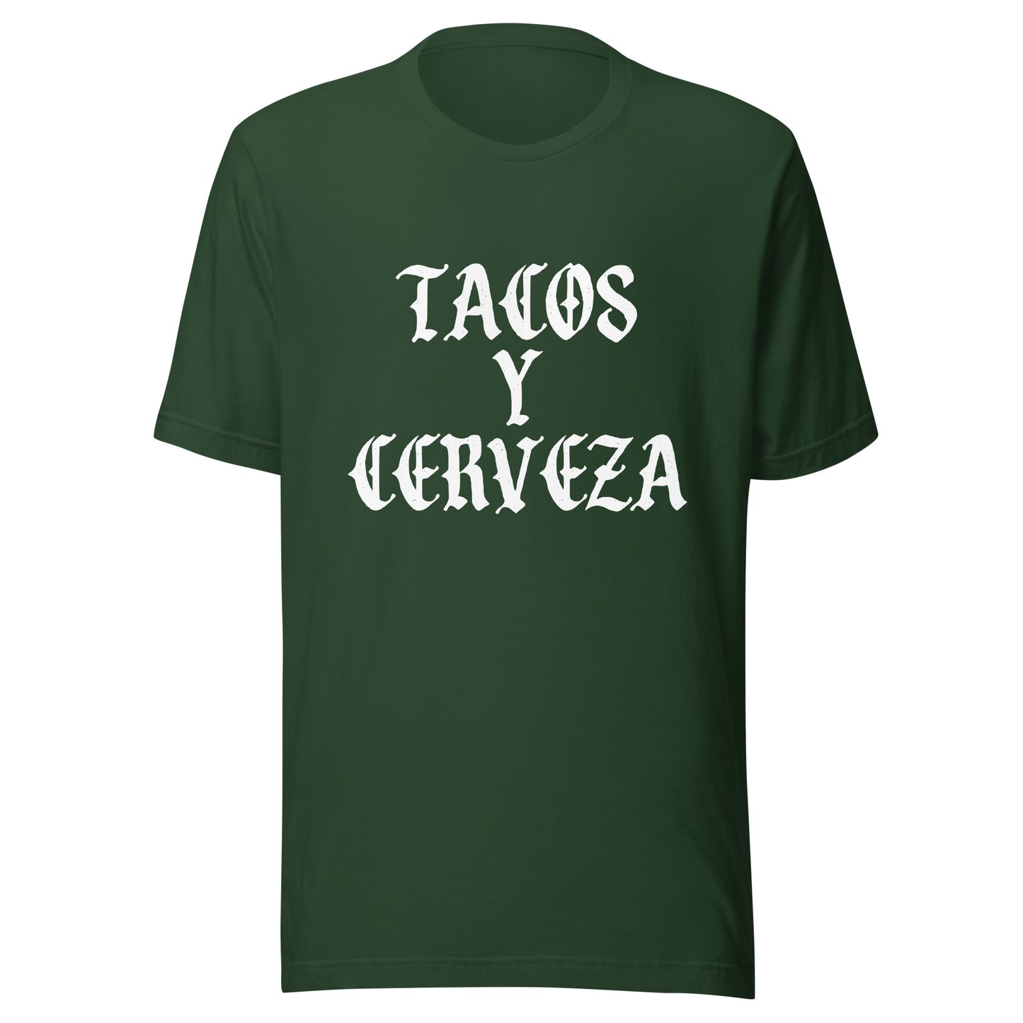 Tacos Y Cerveza Unisex t-shirt