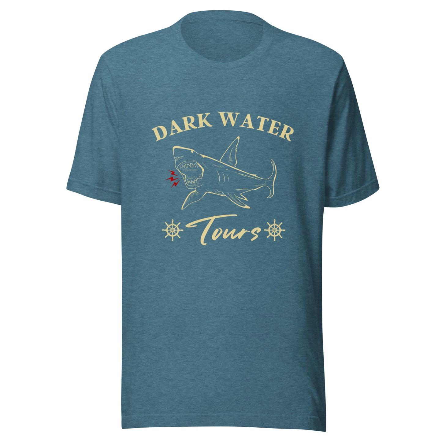 Dark Water Shark Tours Unisex t-shirt