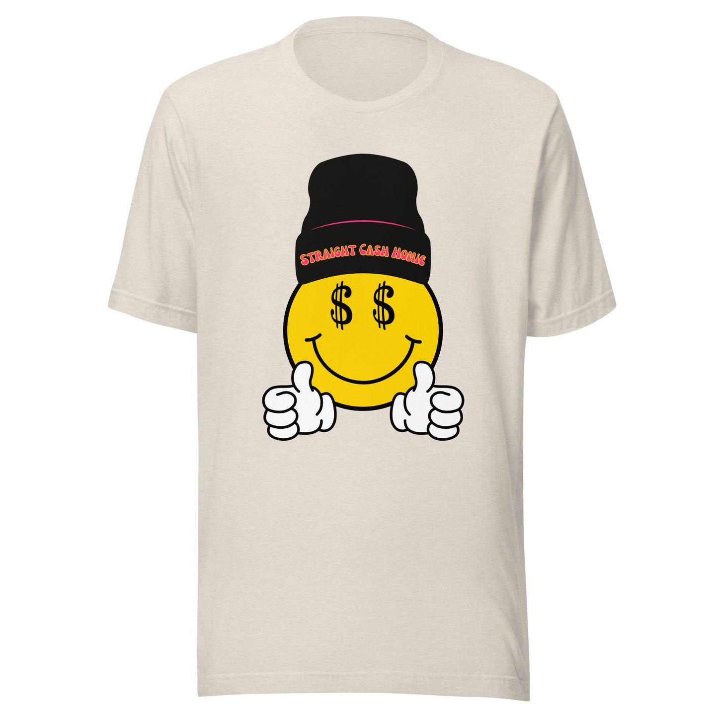 Smiley Emoji - Straight Cash Homie Unisex t-shirt