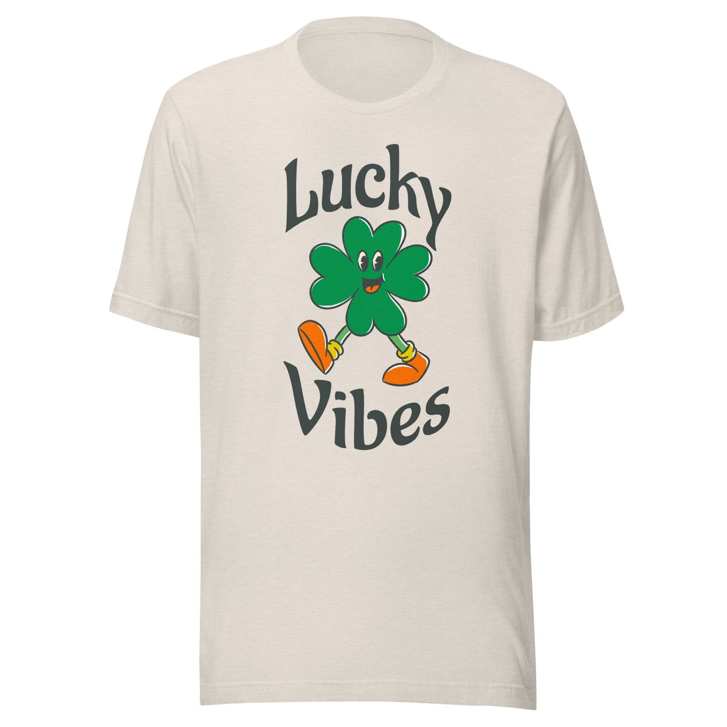Lucky Vibes Clover Unisex t-shirt