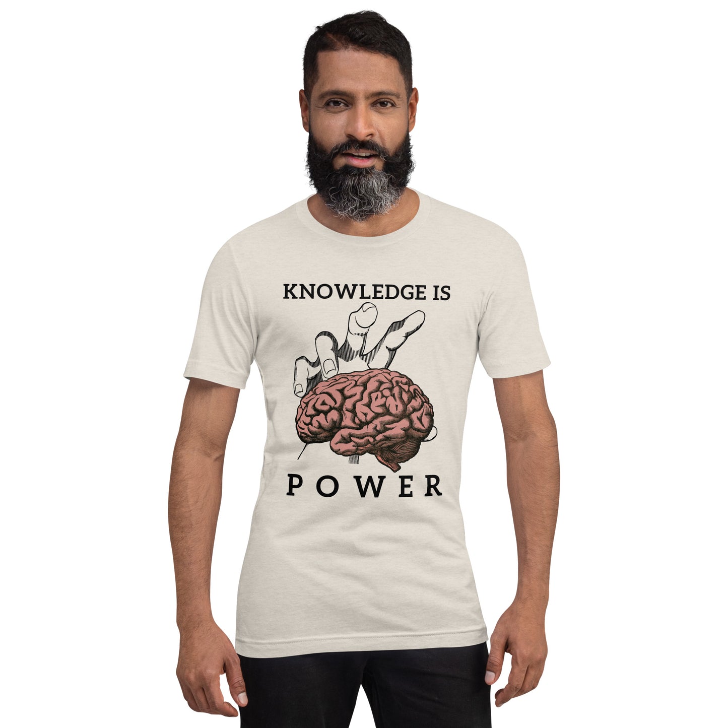 Knowledge is POWER Unisex t-shirt