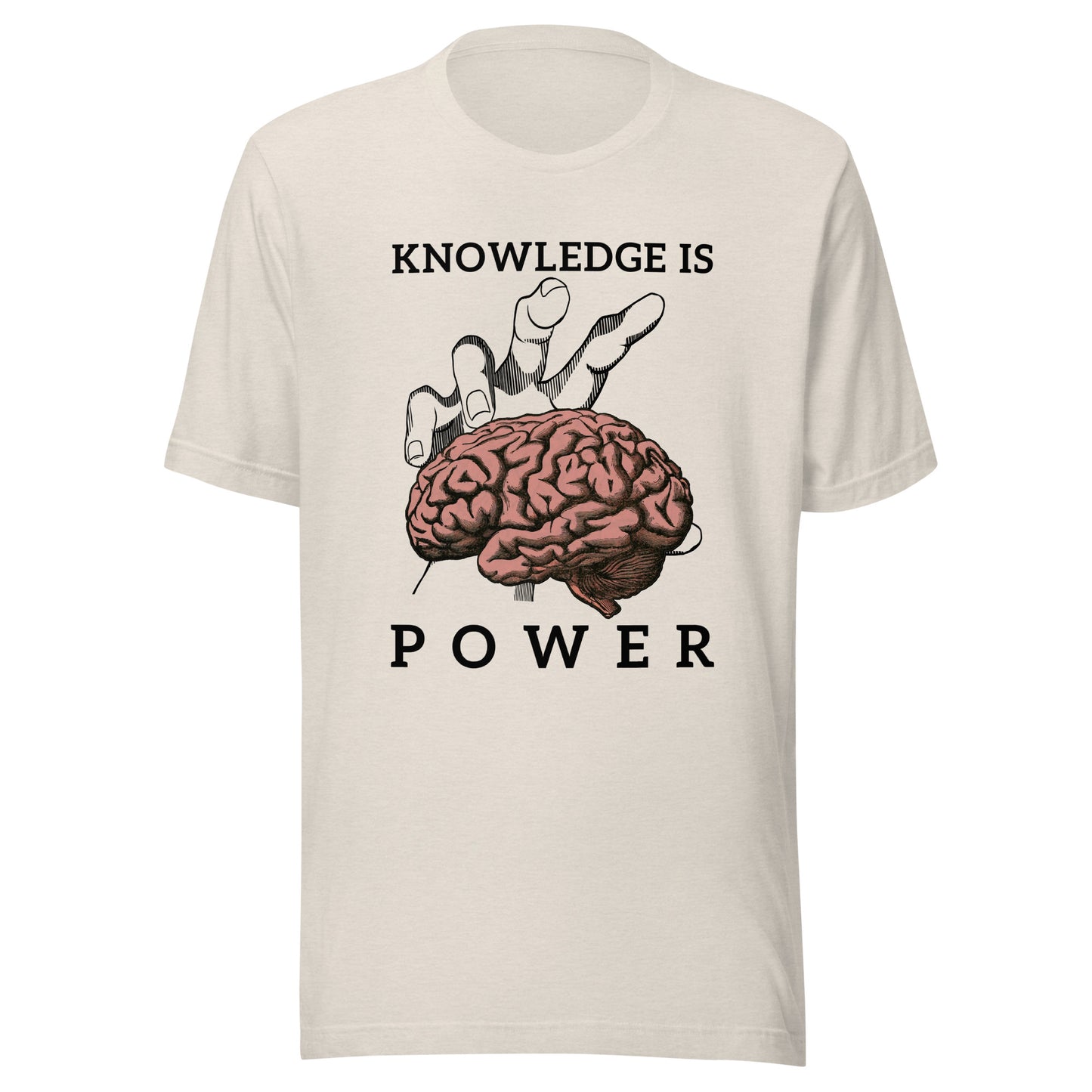 Knowledge is POWER Unisex t-shirt