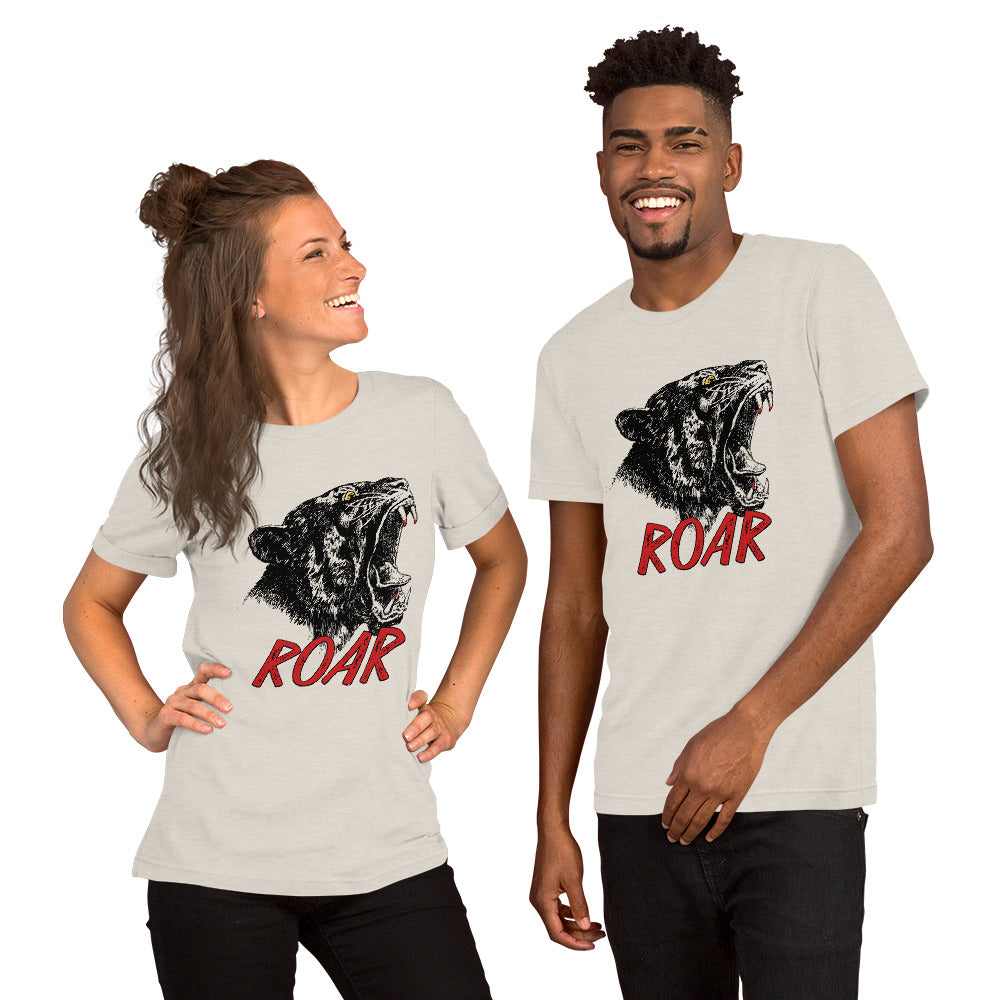 Panther Roar - King of the jungle Unisex t-shirt