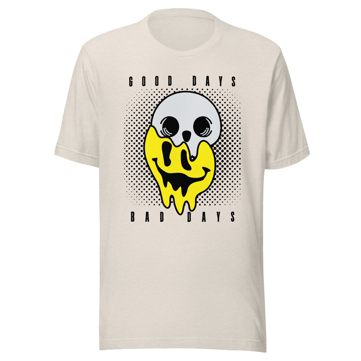 Good Days Bad Days drip emoji Unisex t-shirt