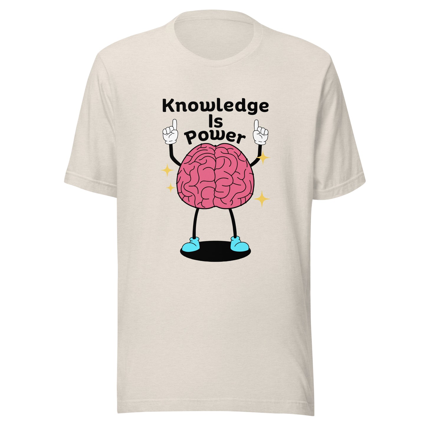 Knowledge is POWER Unisex t-shirt