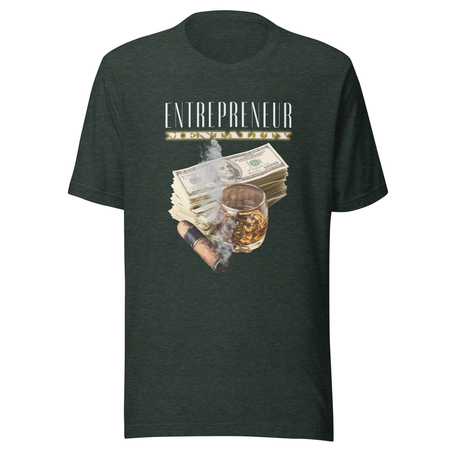 Entrepreneur Mentality - The Good Life Unisex t-shirt