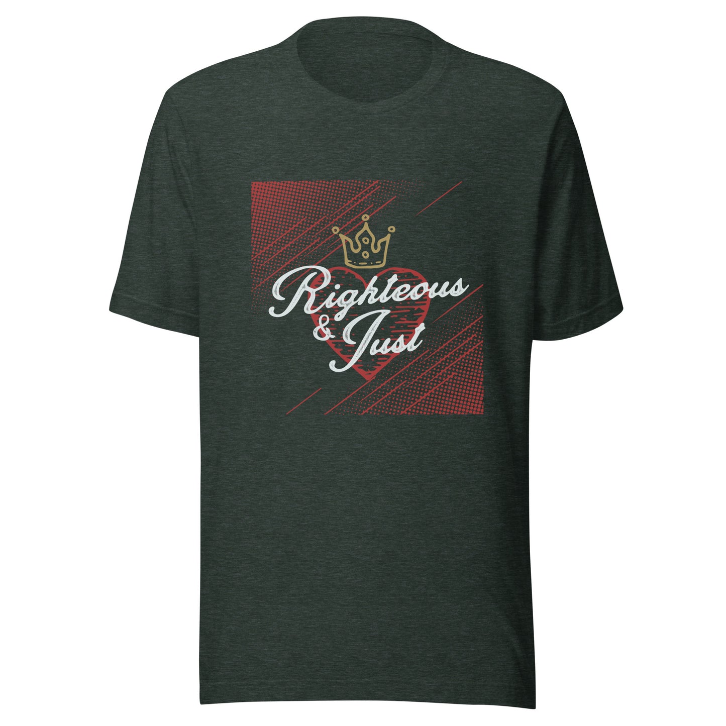 Righteous & Just Unisex t-shirt