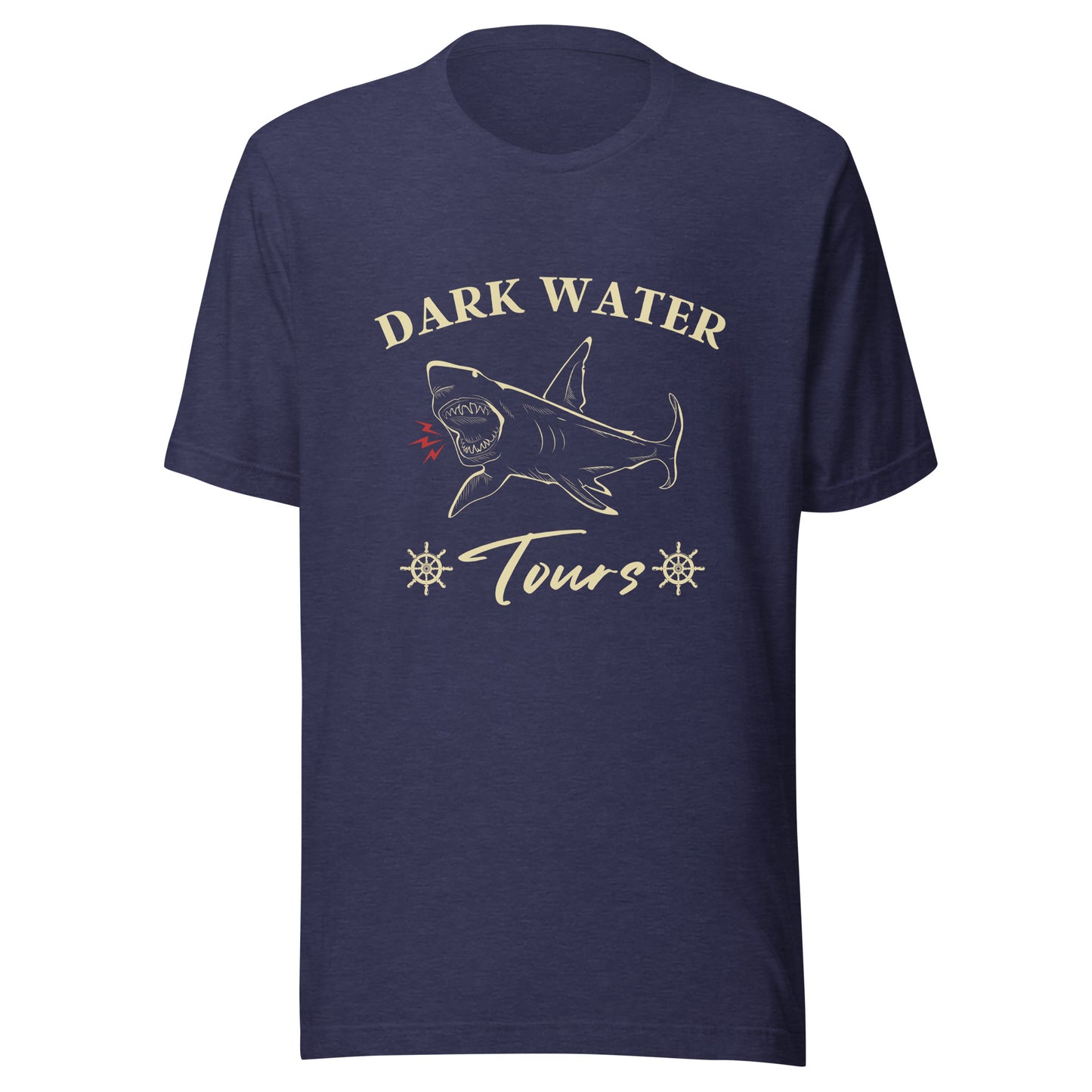 Dark Water Shark Tours Unisex t-shirt