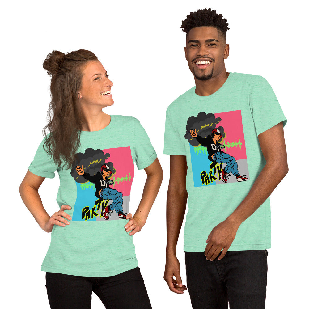 Hip Hop Party Dancer Unisex t-shirt