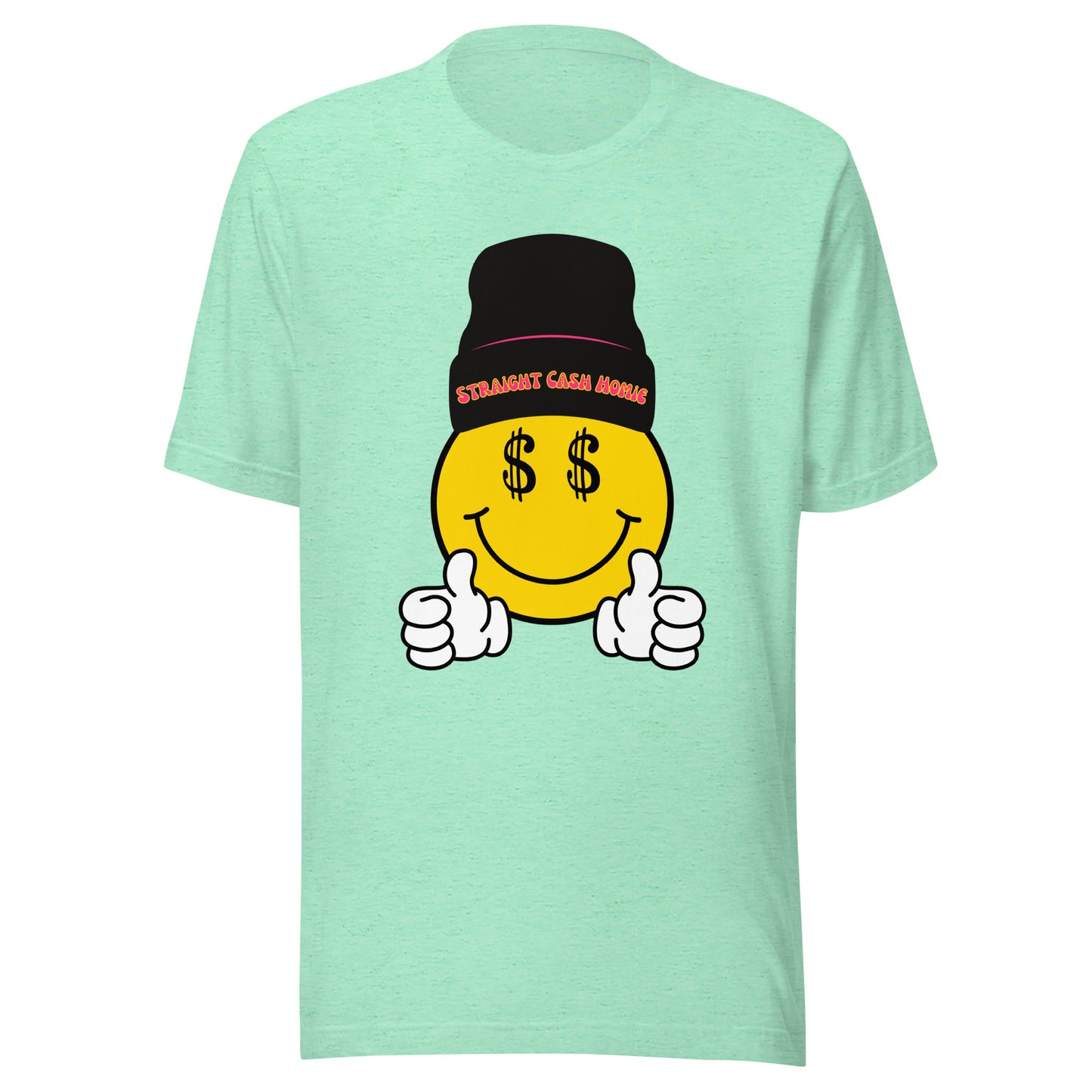 Smiley Emoji - Straight Cash Homie Unisex t-shirt