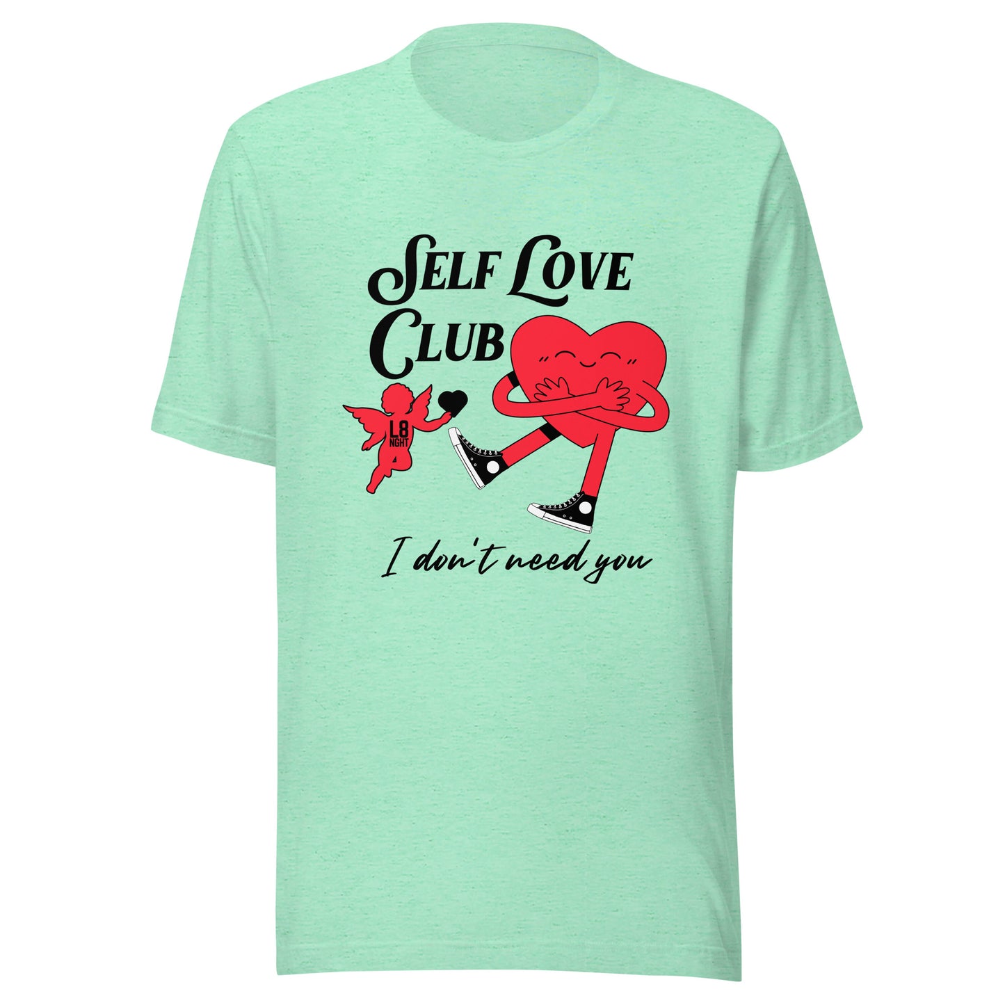 Cupid's Self Love Club Unisex t-shirt
