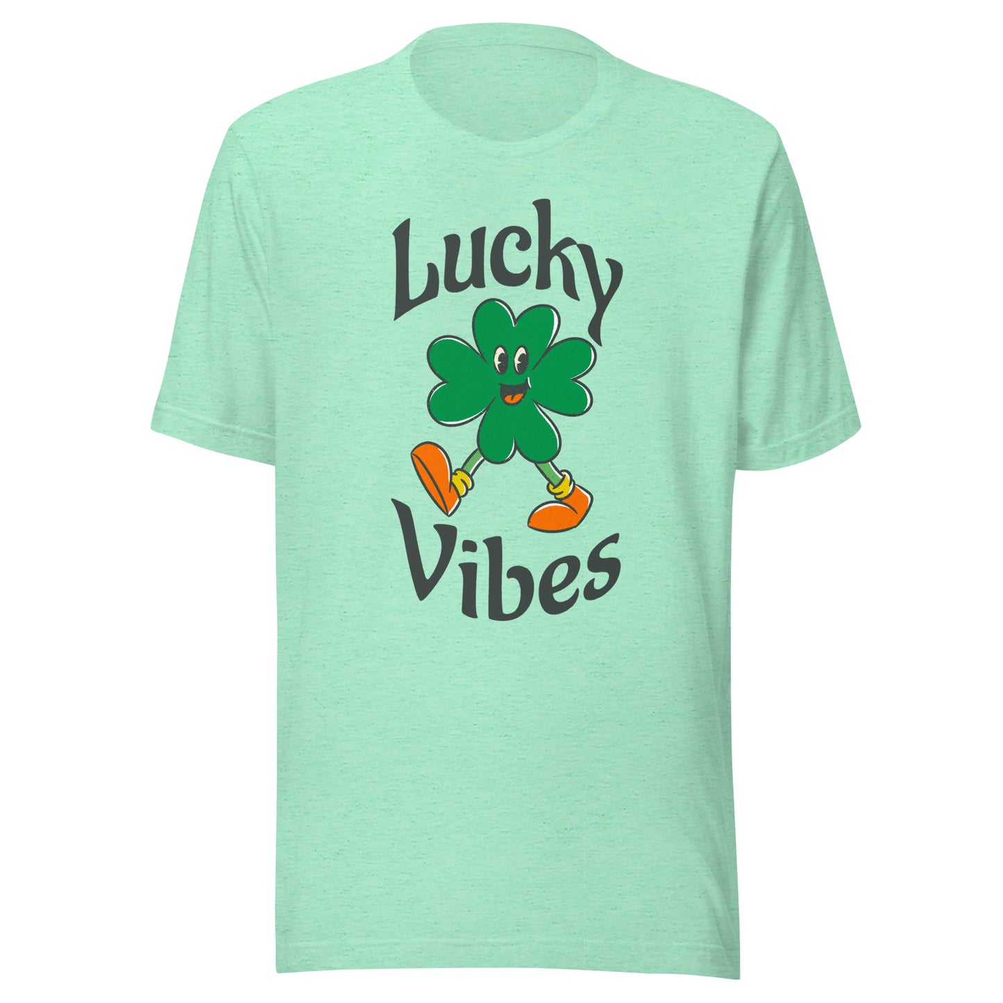 Lucky Vibes Clover Unisex t-shirt
