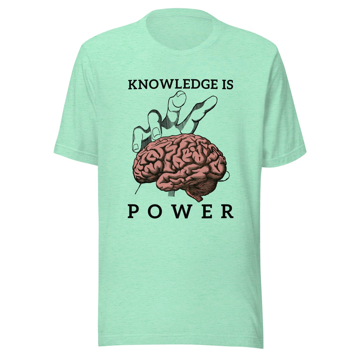Knowledge is POWER Unisex t-shirt