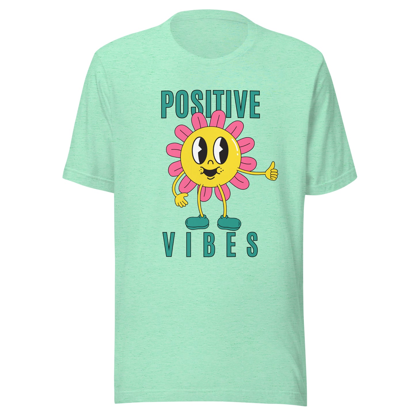 Positive Vibes Sunflower Unisex t-shirt
