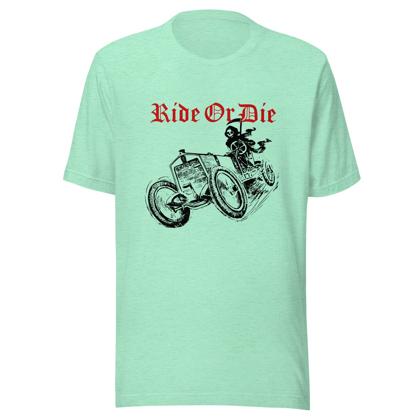 Ride or Die reaper Unisex t-shirt