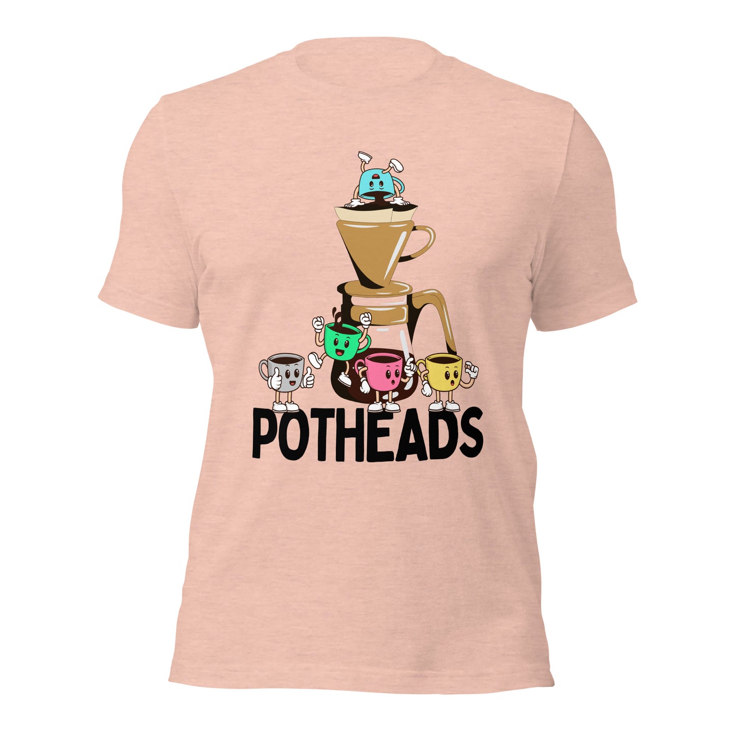 Coffee POTHEADS Unisex t-shirt