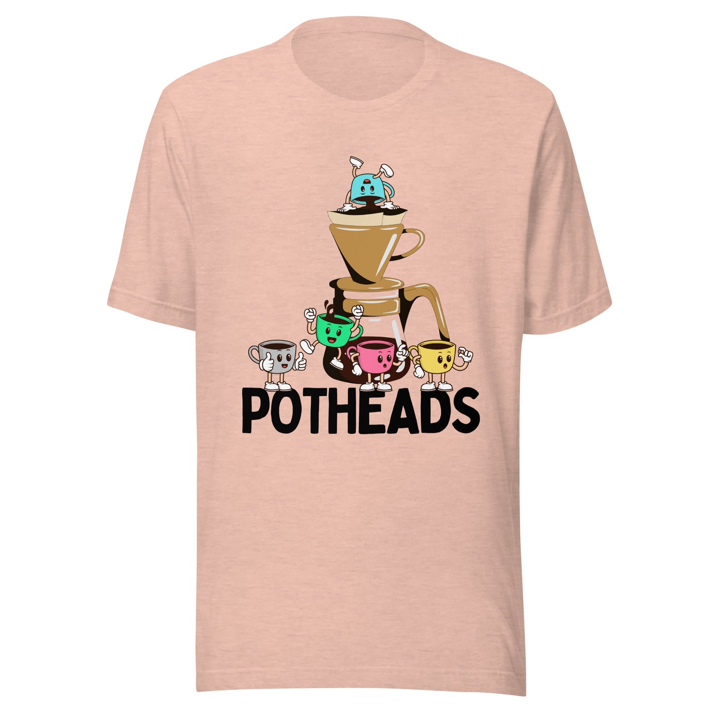 Coffee POTHEADS Unisex t-shirt