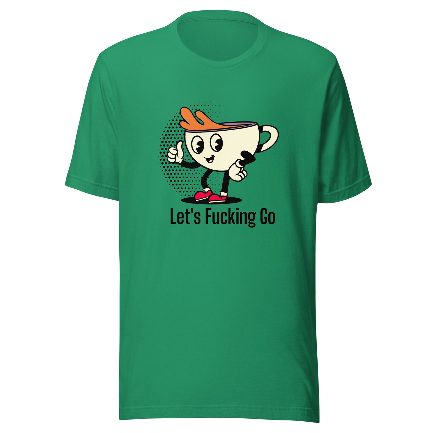 L-F-G let's fucking go coffee lover Unisex t-shirt