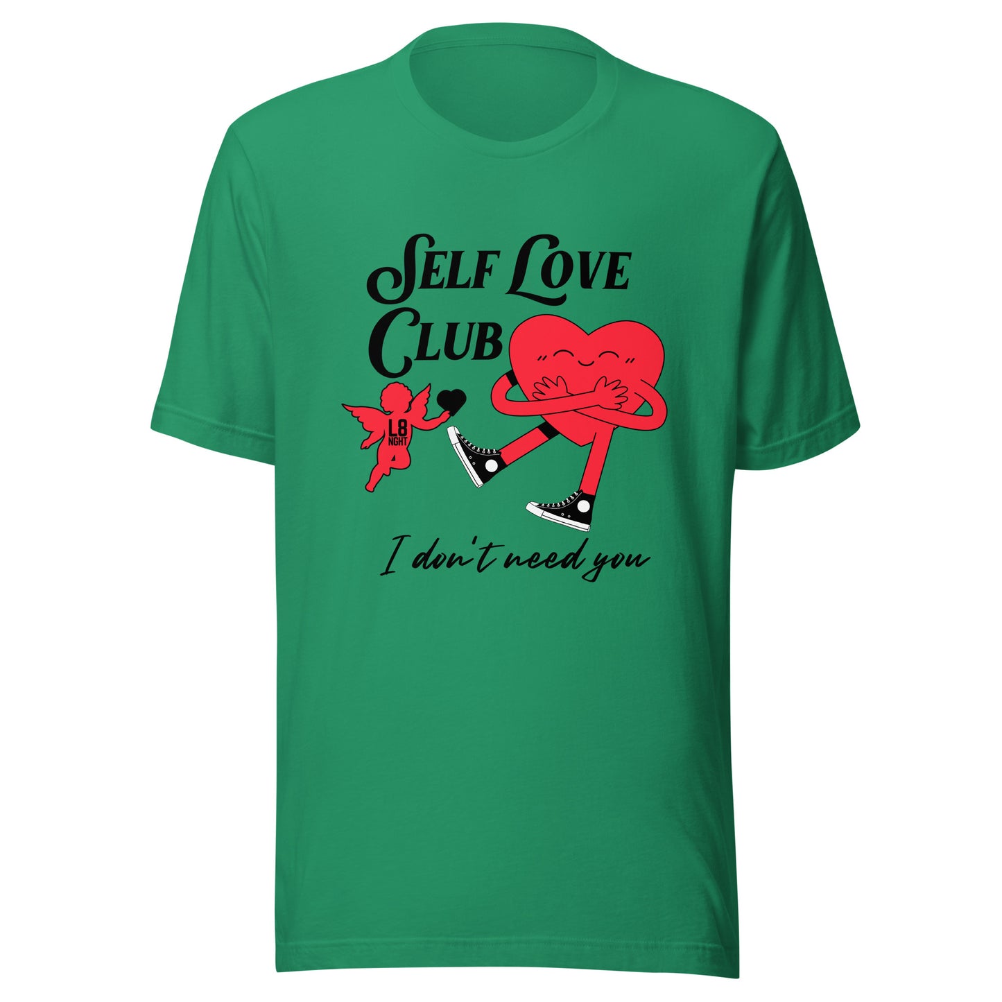 Cupid's Self Love Club Unisex t-shirt