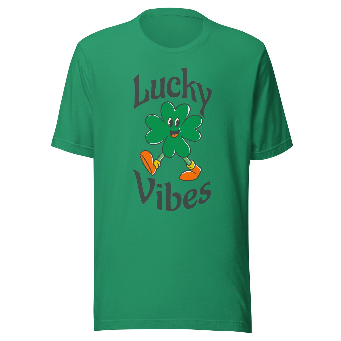 Lucky Vibes Clover Unisex t-shirt