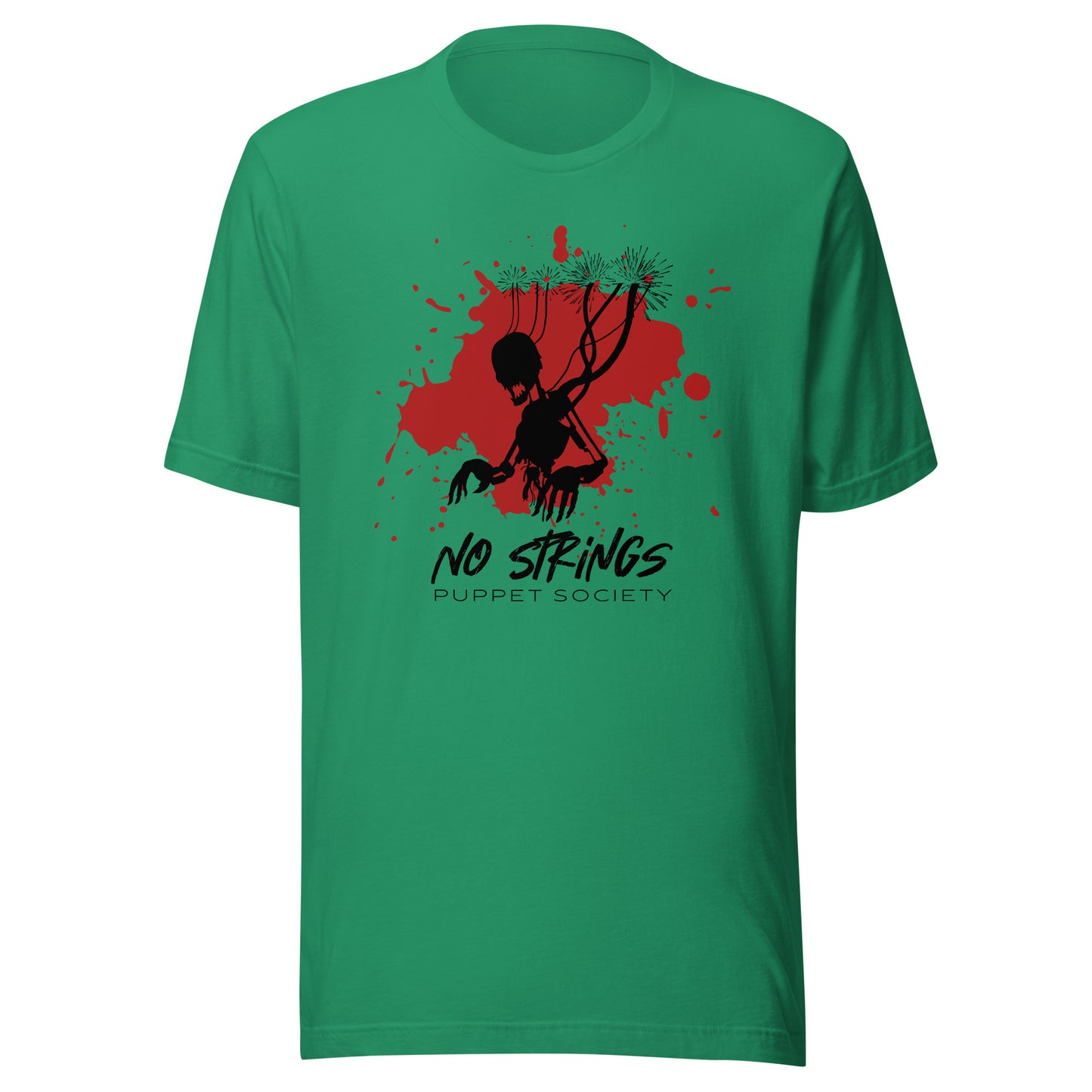 NO STRINGS - Puppet Society Unisex t-shirt