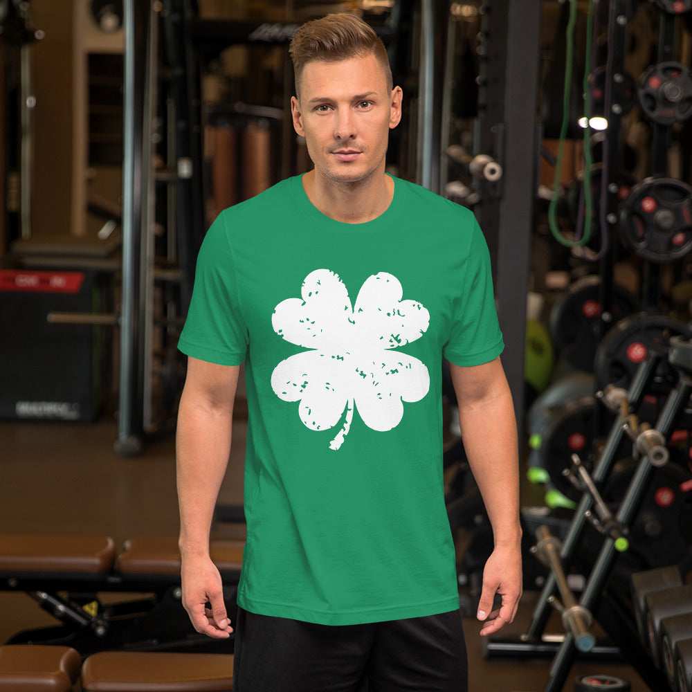Large LUCKY Clover Unisex t-shirt