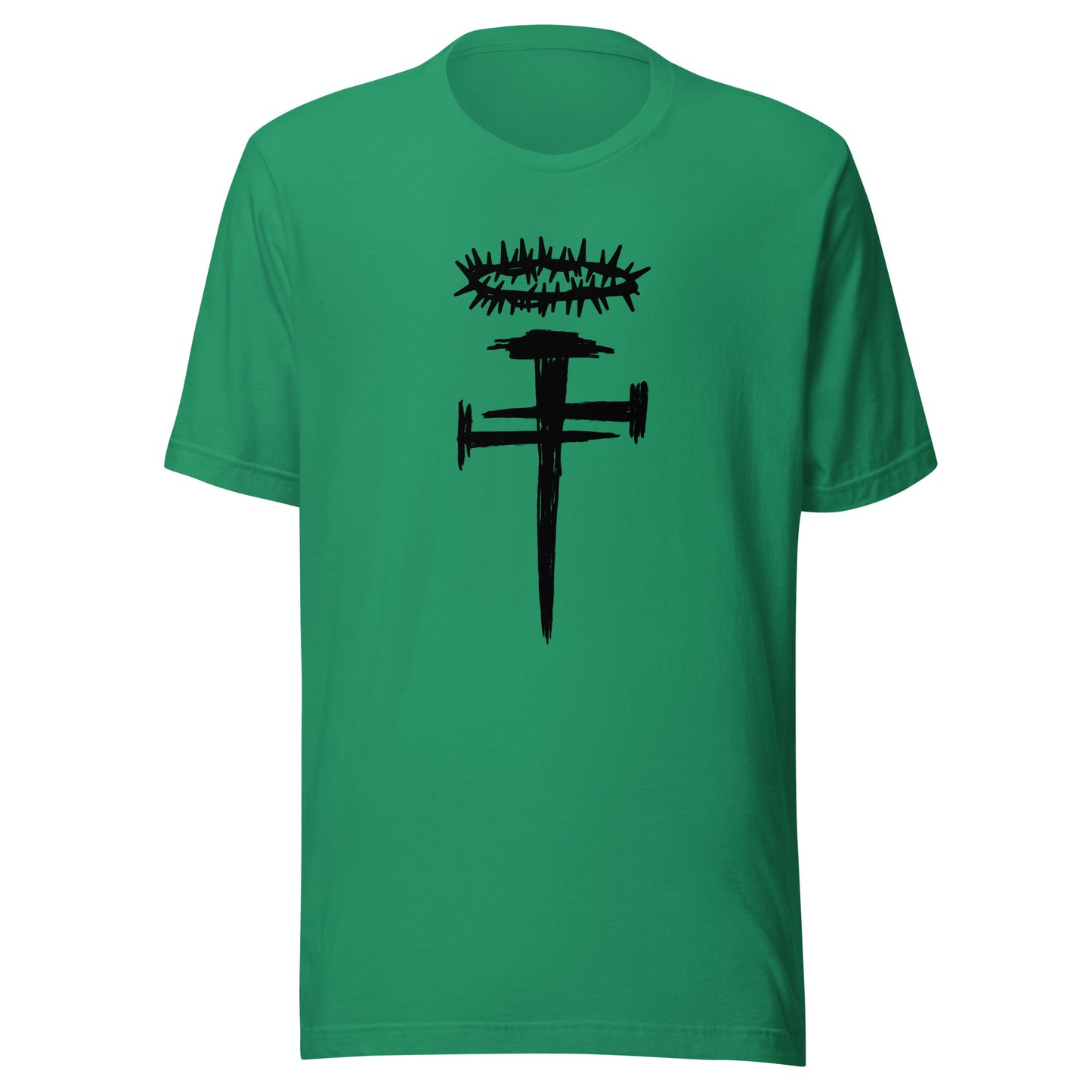 Nail Cross Crown of Thorns Unisex t-shirt