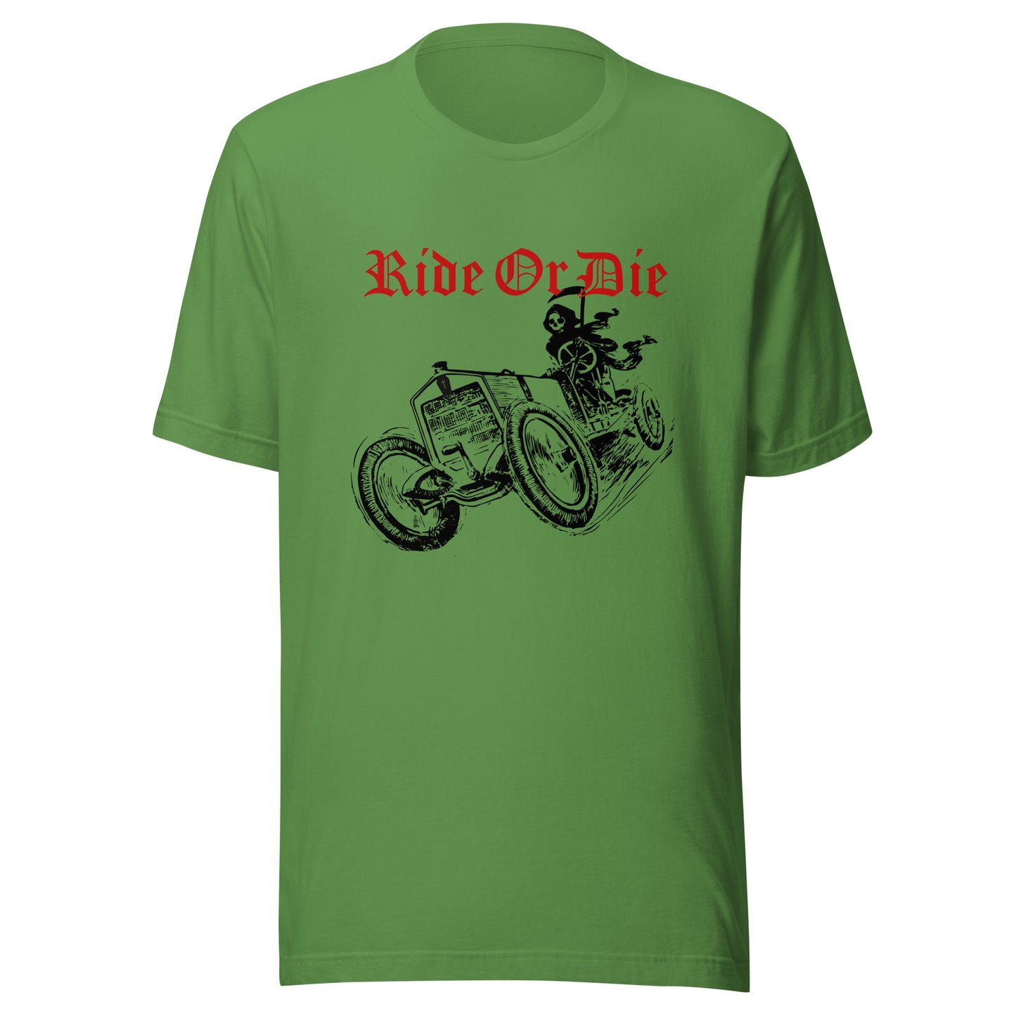Ride or Die reaper Unisex t-shirt