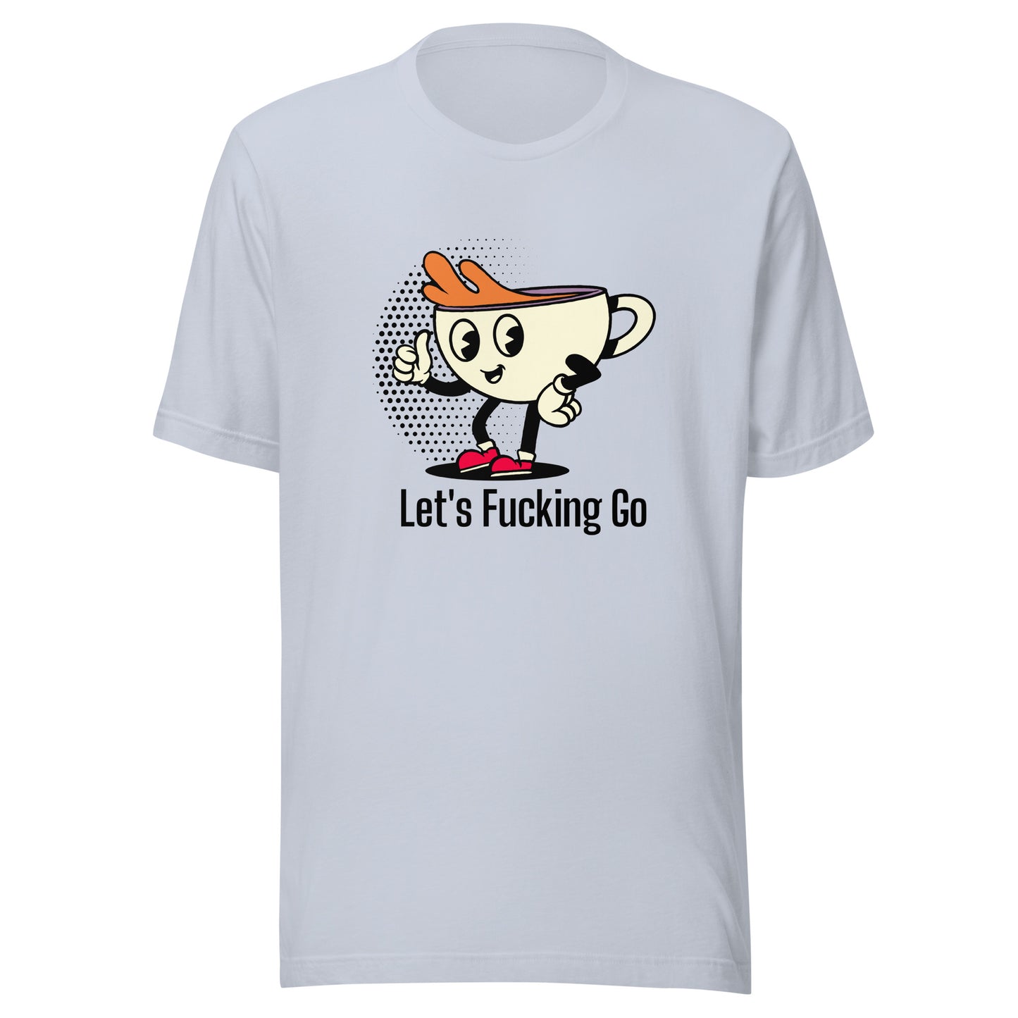L-F-G let's fucking go coffee lover Unisex t-shirt