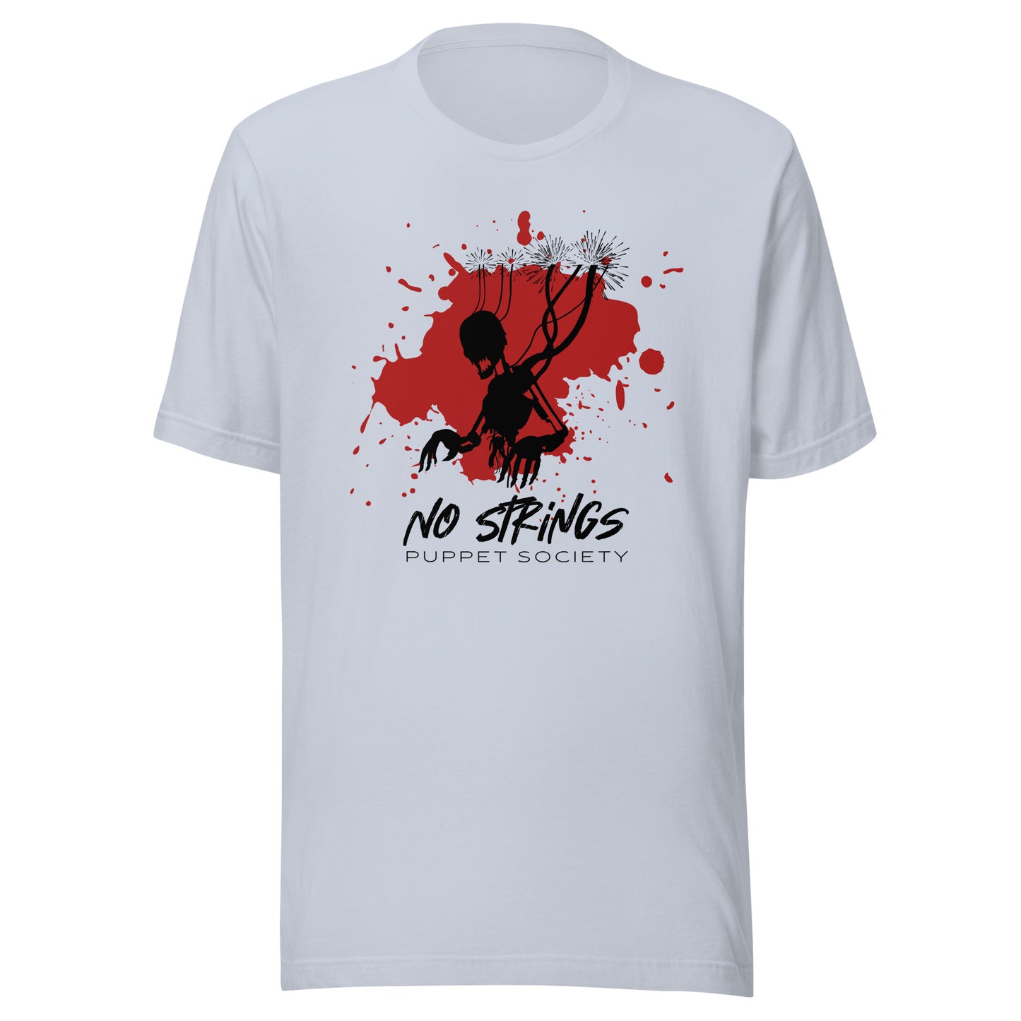 NO STRINGS - Puppet Society Unisex t-shirt