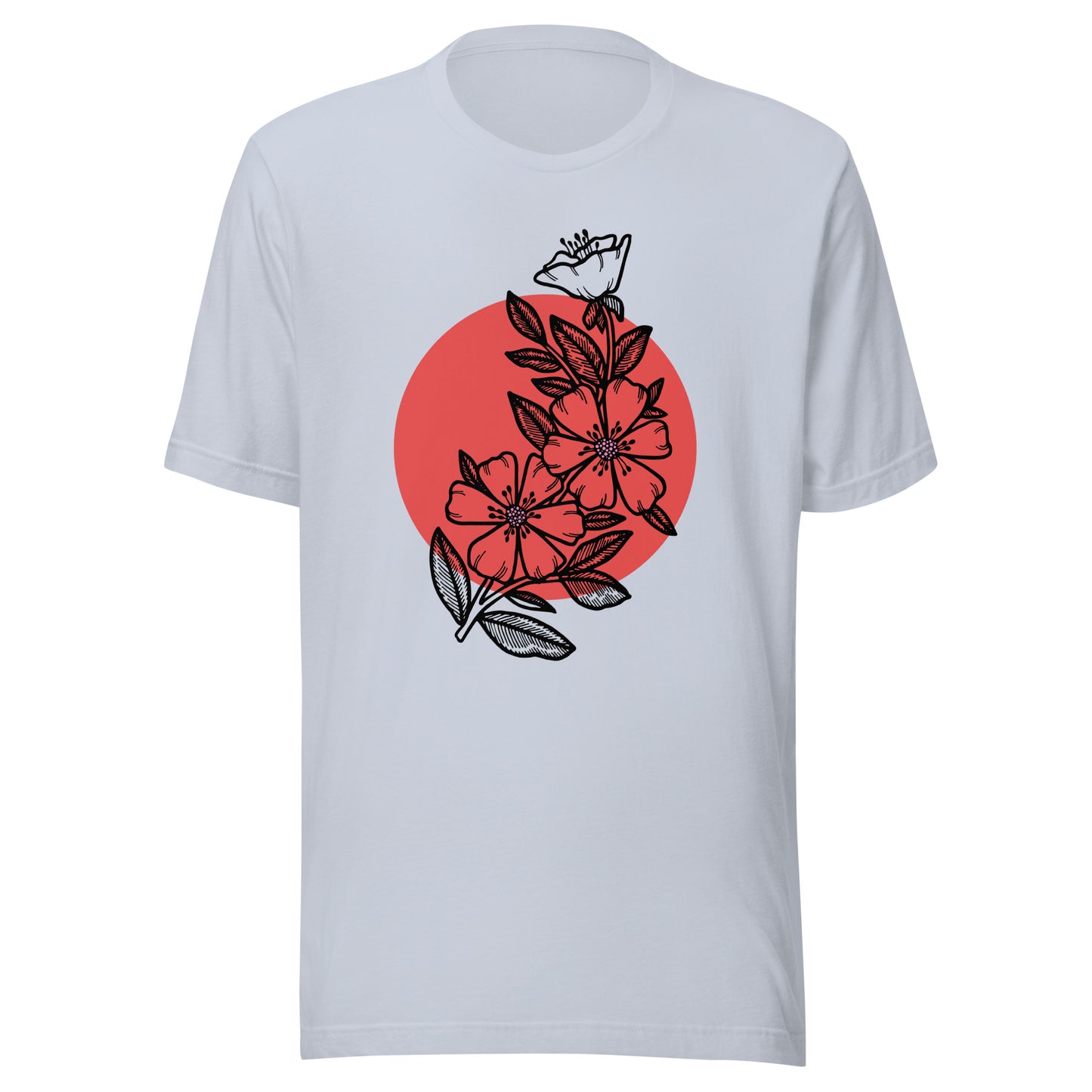 Cherry Blossom Japanese Sun Unisex t-shirt