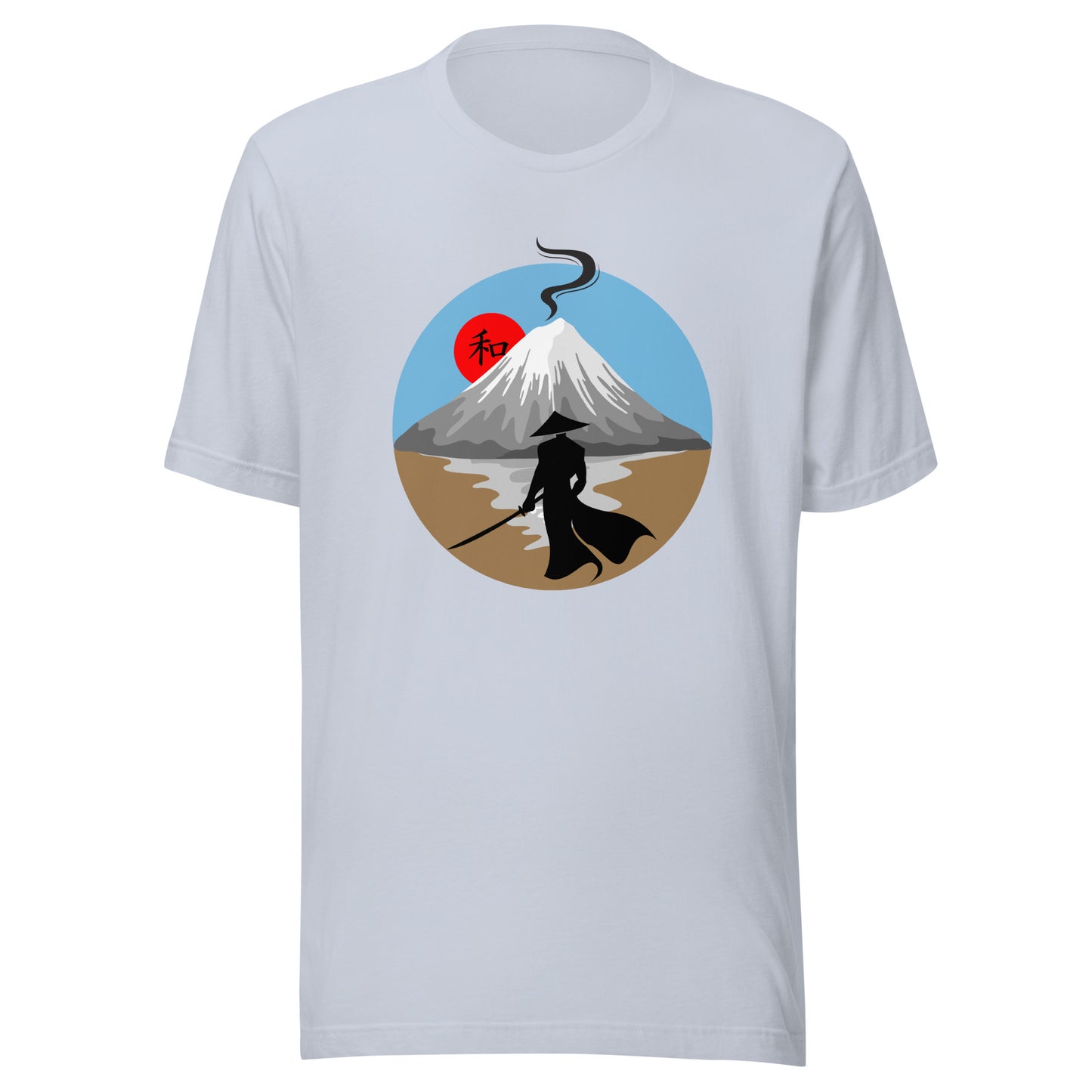 Samurai Warrior Mountain Top Unisex t-shirt