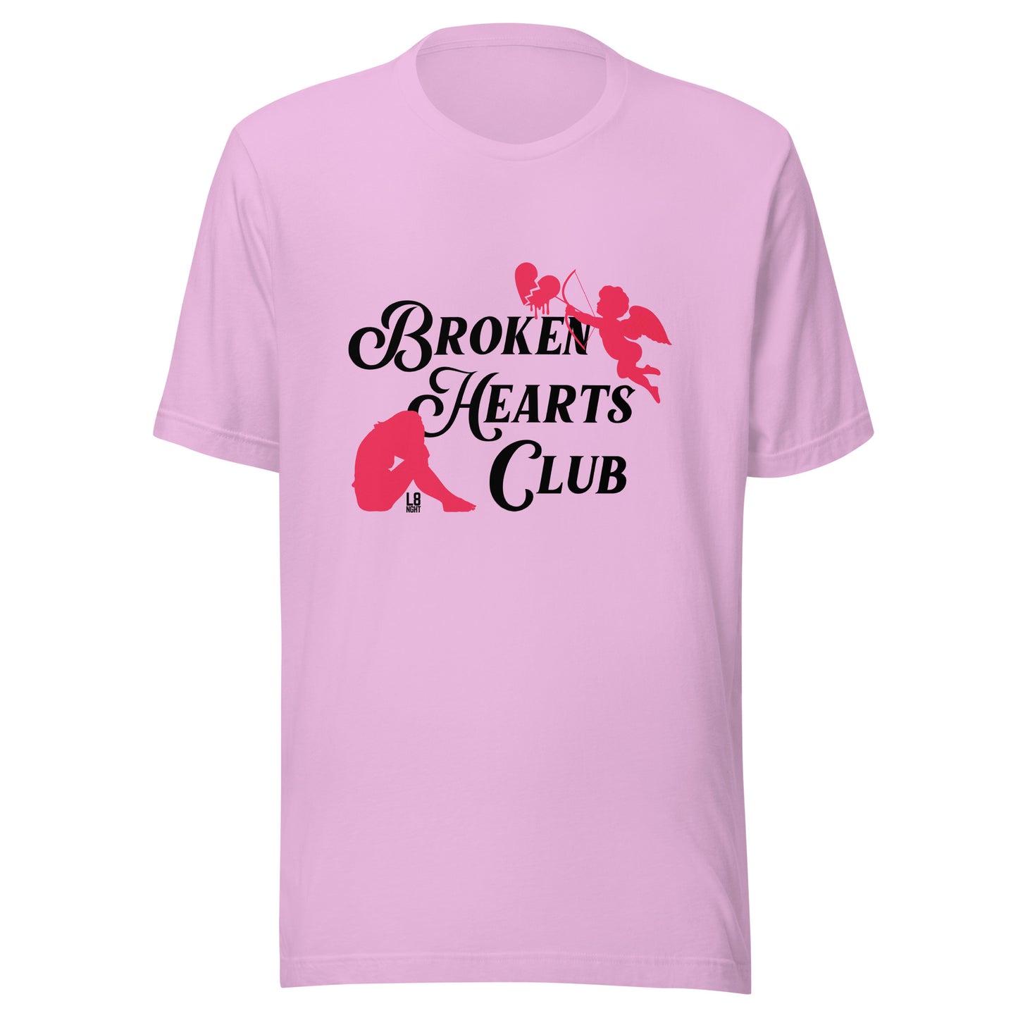 Cupid's "Broken Hearts Club" Unisex t-shirt