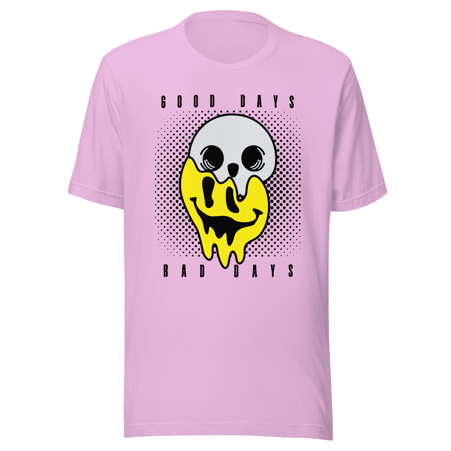 Good Days Bad Days drip emoji Unisex t-shirt