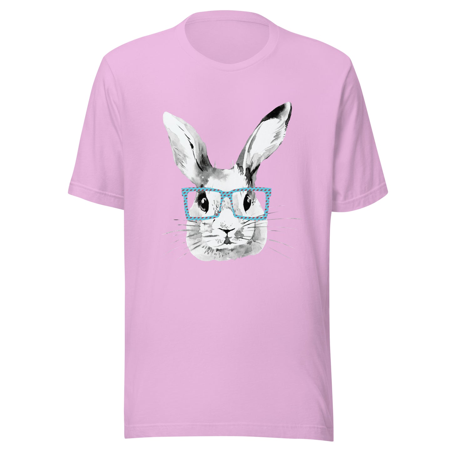 Easter Bunny in glasses Unisex t-shirt