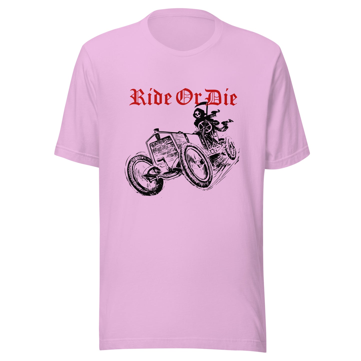 Ride or Die reaper Unisex t-shirt