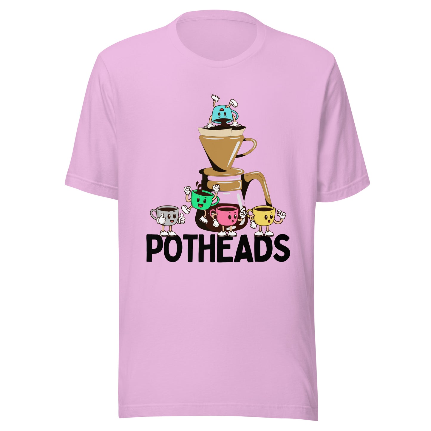 Coffee POTHEADS Unisex t-shirt