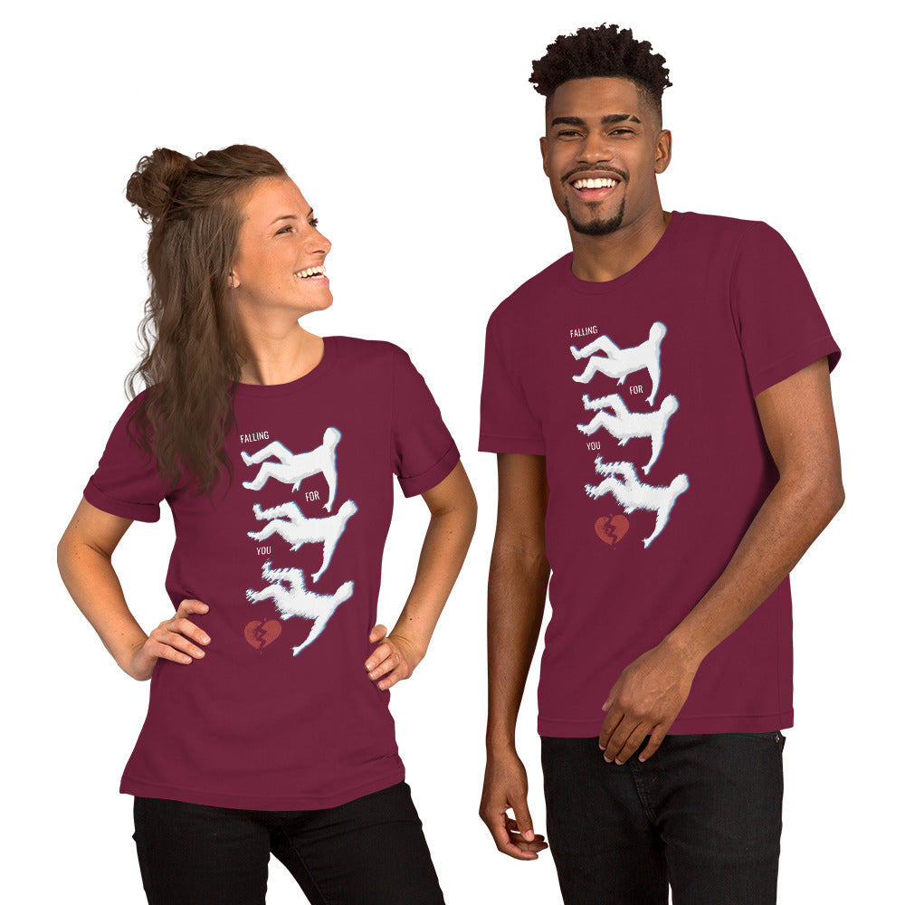 Falling For You - electrified Unisex t-shirt